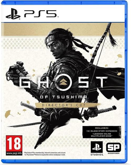 GHOST OF TUSHIMA Director's Cut (PS5), Games en Spelcomputers, Games | Sony PlayStation 5, Zo goed als nieuw, Ophalen of Verzenden