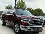 Dodge Ram 5.7i LPG LONGHORN TVAC*BTWIN TOIT PANO DISTRO FULL, Auto's, Automaat, 408 pk, Leder, 5 zetels