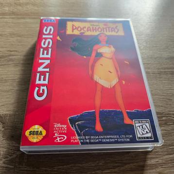 Pocahontas Sega Genesis Game Case beschikbaar voor biedingen