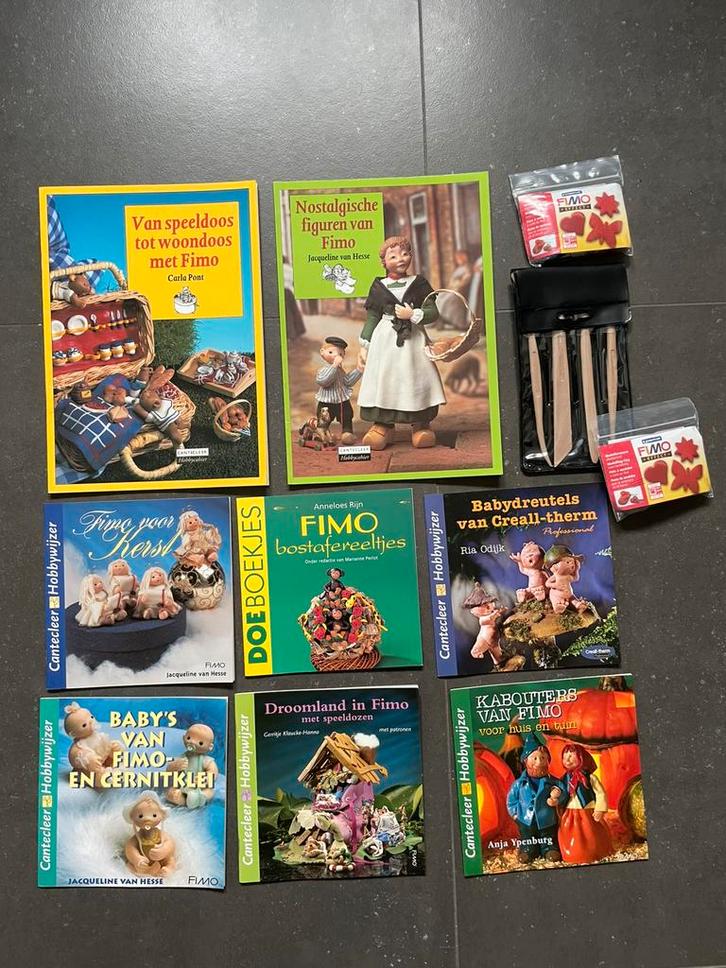 8 boekjes voor Fimo klei, Hobby en Vrije tijd, Knutselen, Zo goed als nieuw, Ophalen of Verzenden