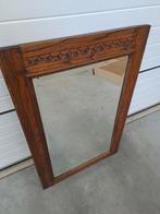 2 mooie spiegels in houten kader, Antiek en Kunst, Ophalen, Rechthoekig, 50 tot 100 cm, Minder dan 100 cm