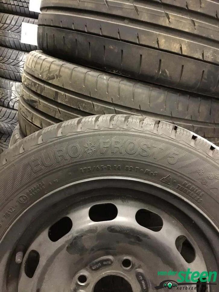 175-65-14 88T Ford Focus - Fiesta winterset 4 x 108 ET47,5 G, Auto-onderdelen, Banden en Velgen, Banden en Velgen, Winterbanden