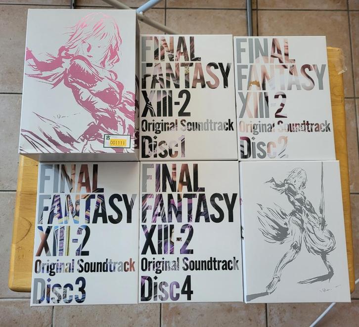 Coffret CD Collector Final Fantasy XIII-2 OST, CD & DVD, CD | Musiques de film & Bandes son, Coffret, Enlèvement