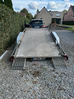 Kantelbare auto trailer, Ophalen, Gebruikt
