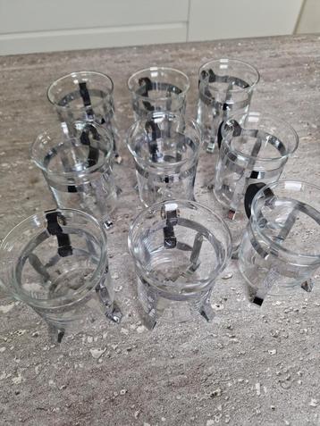 9 koffieglazen van Bodum - model Chambord beschikbaar voor biedingen