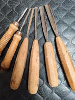 6 sculpteer beitels, Sheffield steel!!!, Ophalen of Verzenden