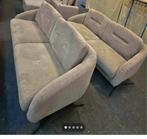 2 zetel teddy beige, Huis en Inrichting, Ophalen, Zo goed als nieuw