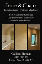 Enduits à la chaux naturelle – murs, têtes de lit, sdb, Hobby en Vrije tijd, Schilderen, Ophalen