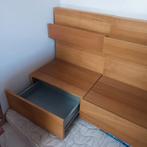 2 Bedtafels Ikea Malm 50x40x75cm. Gratis, Huis en Inrichting, Ophalen, Zo goed als nieuw