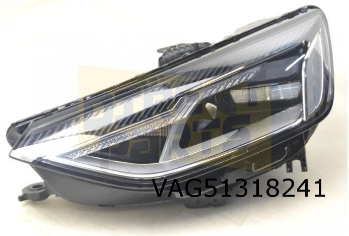 Audi A4 (1/19-) Koplamp Links (LED) Origineel! 8W0941011, Auto-onderdelen, Verlichting, Audi, Nieuw, Verzenden