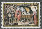 Spanje 1984 - Yvert 2395 - Kerstmis - Gotisch retabel (ST), Verzenden, Gestempeld