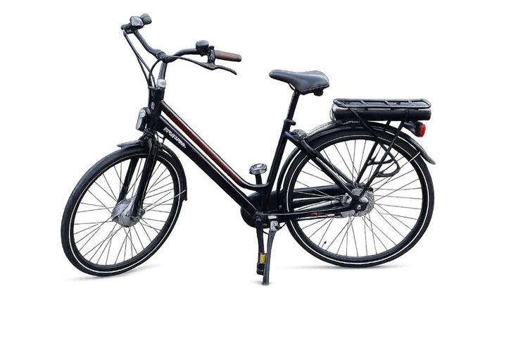 elektrische dames fiets, Fietsen en Brommers, Fietsen | Dames | Damesfietsen, Gebruikt, Sparta, Versnellingen, Ophalen