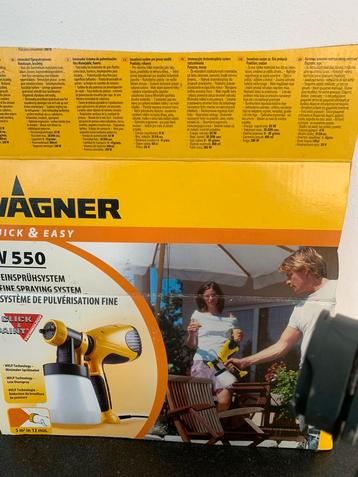 Wagner W550 elektrisch spuitsysteem, Enlèvement, Utilisé