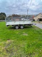 ***Sterke aanhangwagen 3,5t 4m+2,15m+1m 11kuup leeg 870kg***, Ophalen, Zo goed als nieuw