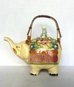 vintage theepot porselein olifant japans banko dai nippon, Ophalen of Verzenden