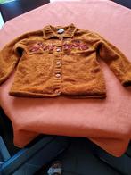 Magnifique gilet en laine orange taille 134 (9 ans), Enlèvement ou Envoi