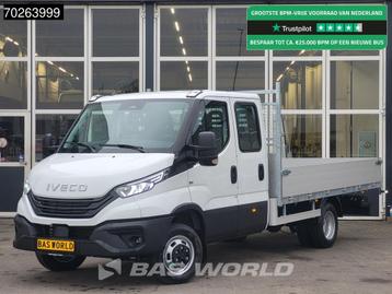 Iveco Daily 35C18 3.0 180PK Nwe model 2025 NL Open laadbak D, Auto's, Stof, Euro 6, 4 cilinders, Iveco