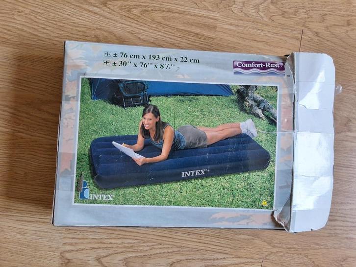 Opblaas matras, Hobby en Vrije tijd, Overige Hobby en Vrije tijd, Gebruikt, Ophalen