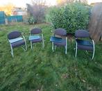 chaises étudiantes Giroflex avec accoudoir et bureau, Maison & Meubles, Tissus, Autres couleurs, Klassiek, Comme neuf