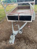 Aanhangwagen dubbel Asser, Ophalen, Gebruikt