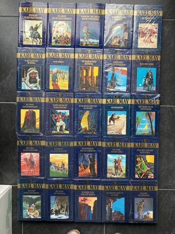 Karl May , complete serie , 25 leesboeken , mint in blister beschikbaar voor biedingen