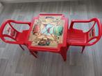 Cars tafel en 2 stoelen, Ophalen of Verzenden, Gebruikt, Stoel(en)