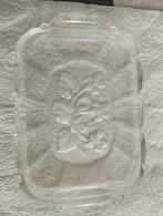 Glazen schaaltje 19,5 x 13 x 1,7 cm, Ophalen, Schaal, Rechthoekig, Glas