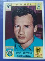 Carte Panini Coupe du monde foot 1970, Mexique  QUINTANILLA, Envoi, Image