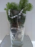 Kerstdecoratie: glazen container om op te vullen., Huis en Inrichting, Ophalen of Verzenden, Zo goed als nieuw, Glas