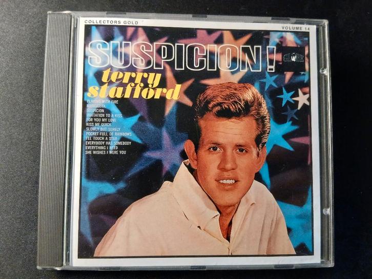 Terry Stafford – Suspicion ! - CD de pop-corn, CD & DVD, CD | Pop, Comme neuf, 1960 à 1980, Enlèvement ou Envoi