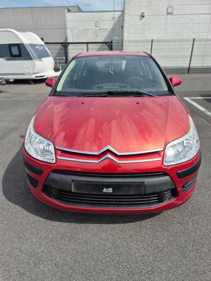 CİTROEN C4* 2009* BLANCO GEKEURD*99.750KM, Auto's, Citroën, Bedrijf, Radio, Benzine, 5 deurs, Handgeschakeld, Zwart, Ophalen