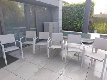 Lot de 6 chaises de jardin