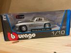 Mercedes Benz SL300 1954 Burago Bburago 1:18 modelauto nieuw, Nieuw, Burago, Ophalen of Verzenden, Auto