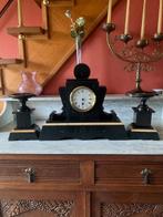 marmeren schouwgarnituur, Antiek en Kunst, Ophalen