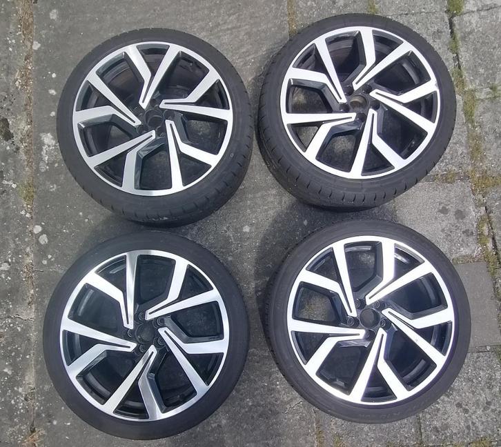 VW Polo GTI velgen, Auto-onderdelen, Banden en Velgen, Banden en Velgen, Zomerbanden, 18 inch, 215 mm, Personenwagen, Gebruikt