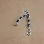 Ensemble de bijoux en métal argenté tanzanite, Avec pierre précieuse, Bleu, Argent, Enlèvement ou Envoi