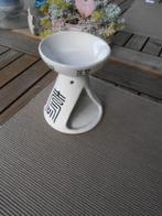 geurbrander oliebrander aromabrander met theelichtjes, Ophalen of Verzenden, Gebruikt, Wit, Minder dan 25 cm