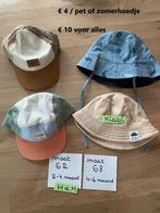 BABY ZOMERPET EN HOEDJES, Ophalen, Maat 62, Jongetje of Meisje, Pet