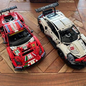 Lego Technic 42096 Porsche & 42125 Ferrari
