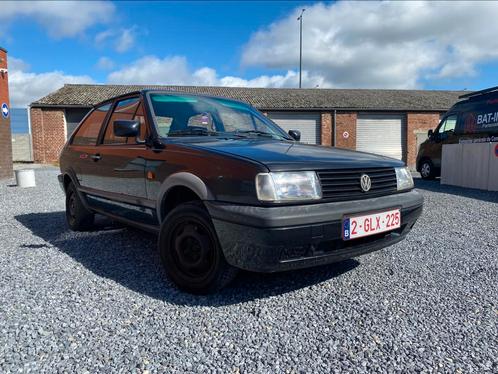 VW Polo 86C, Auto's, Volkswagen, Particulier, Polo, Benzine, Coupé, 3 deurs, Handgeschakeld, Zwart, Zwart, Stof, Voorwielaandrijving