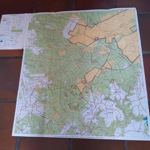 Hoge Venen. Toeristische wandelkaart 1: 20 000, Boeken, Atlassen en Landkaarten, Gelezen, België, 2000 tot heden, Ophalen of Verzenden