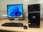 computer met windows 11 en office, Ophalen, Gebruikt, Met monitor, 8 GB