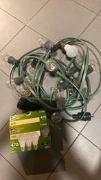 Prikkabel party licht, Tuin en Terras, Buitenverlichting, Ophalen, Gebruikt