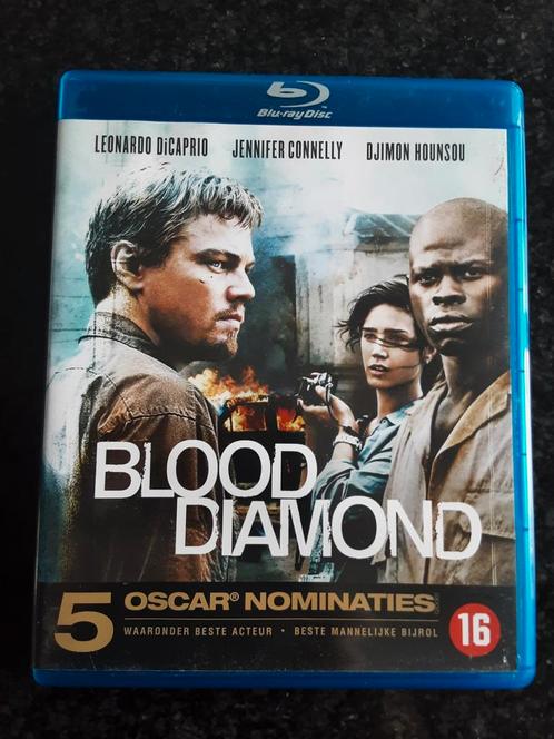 Blood Diamond blu ray NL FR, Cd's en Dvd's, Blu-ray, Zo goed als nieuw, Actie, Ophalen of Verzenden