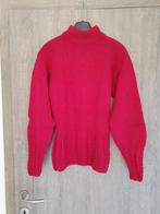 Handgebreide fuchia pull S/M, Handgebreid, Ophalen of Verzenden, Maat 38/40 (M), Roze
