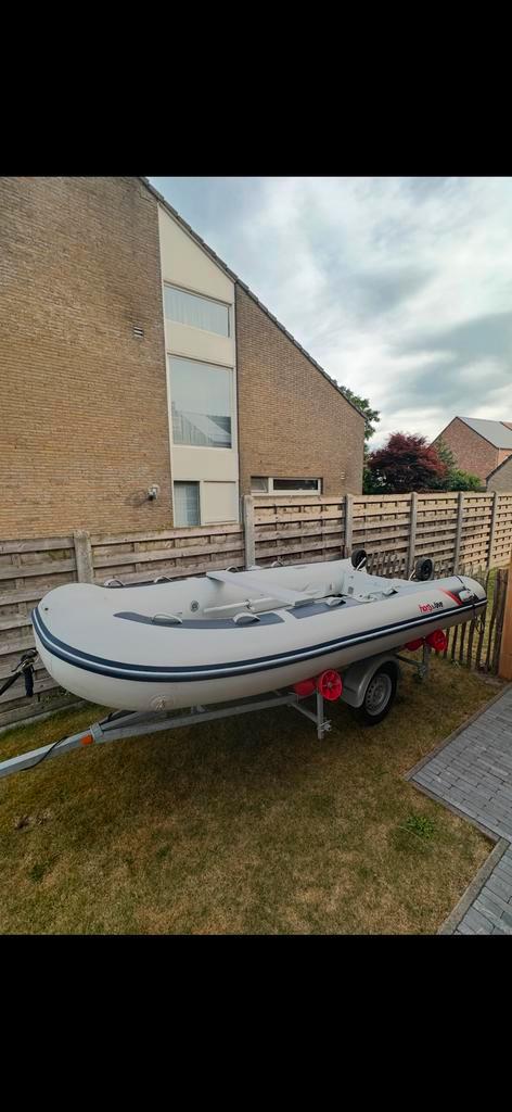 Honwave t40 - zo goed als nieuw!, Watersport en Boten, Rubberboten, Zo goed als nieuw, Zodiac, Aluminium, Ophalen