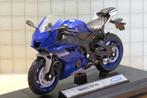 Yamaha YZF R-6 1:18 blue Welly, Hobby en Vrije tijd, Modelauto's | 1:18, Nieuw, Welly, Motor, Ophalen of Verzenden