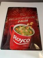 Metalen plaat „ROYCO” (40/30 cm), Verzamelen, Zo goed als nieuw