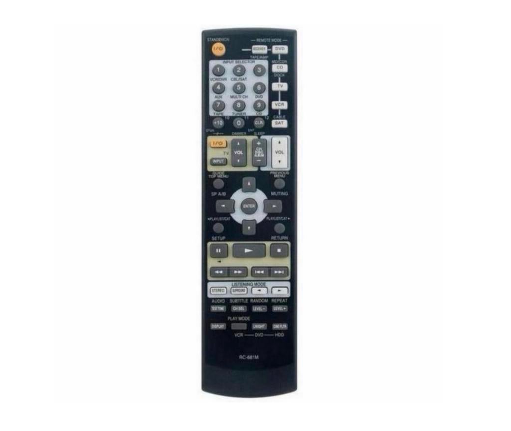 Récepteur AV Onkyo avec télécommande RC-681M TX-SR575 SR505, TV, Hi-fi & Vidéo, Télécommandes, Neuf, Originale, Récepteur ou Amplificateur
