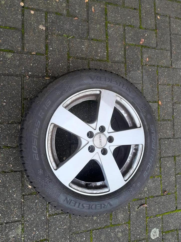 Dezent TD 5x98 205/55R16 WINTER, Autos : Pièces & Accessoires, Pneus & Jantes, Pneu(s), Pneus hiver, Enlèvement